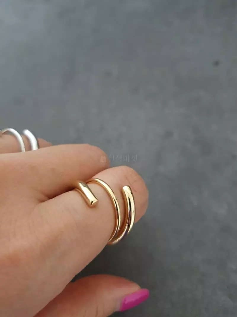 Blancchouette - Korean Women Fashion - #womensfashion - Tiffany 6 Ring - 2