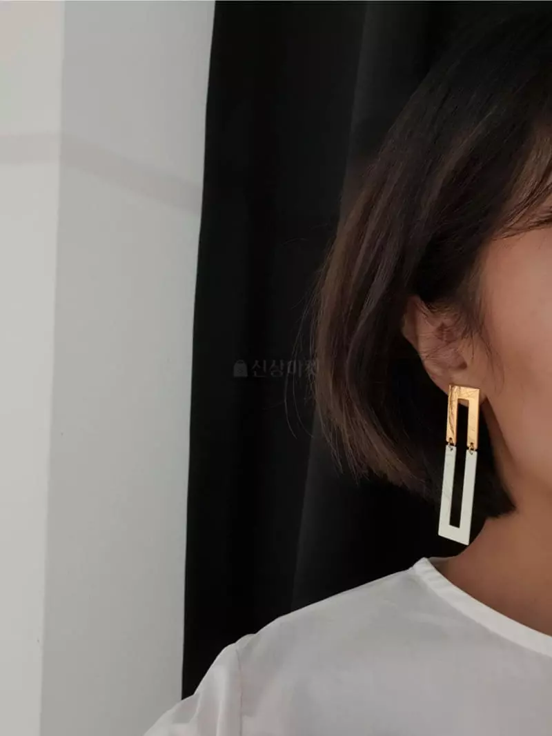 Blancchouette - Korean Women Fashion - #momslook - Lia 7 Earring - 4