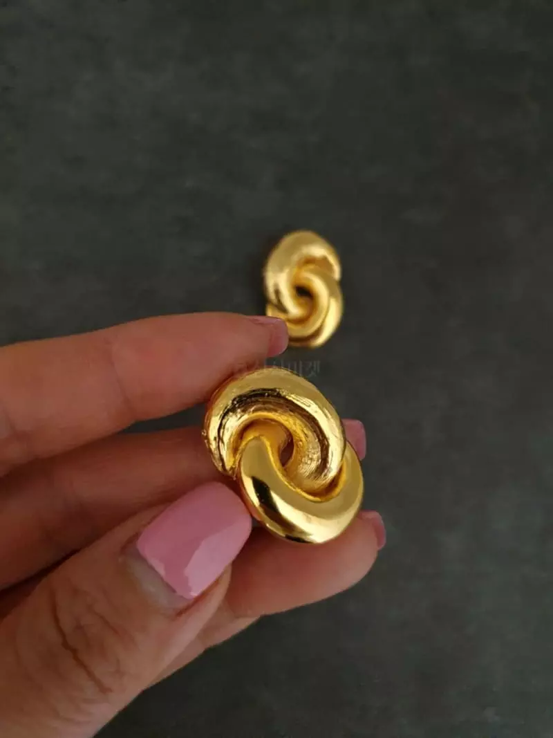 Blancchouette - Korean Women Fashion - #womensfashion - Mark 3 Earring