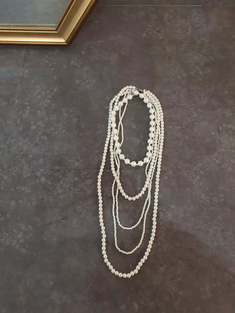 Blancchouette - Korean Women Fashion - #womensfashion - Pearl Necklace