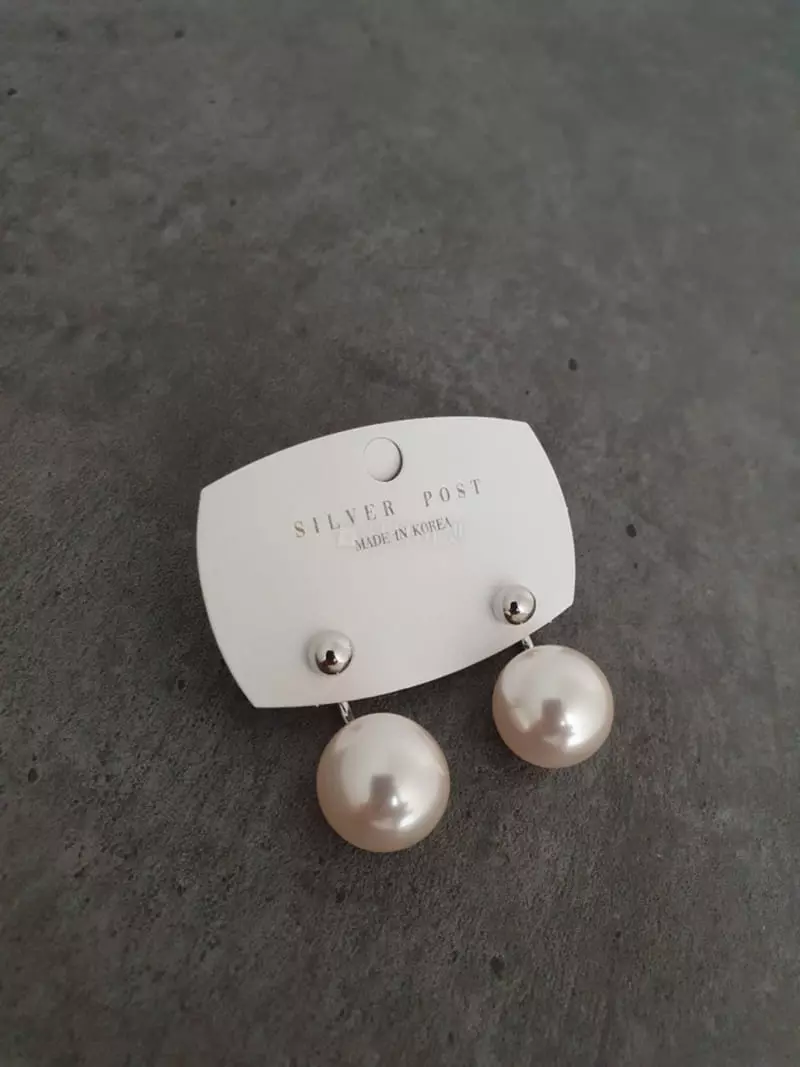 Blancchouette - Korean Women Fashion - #womensfashion - Pearl 10 Earring - 2