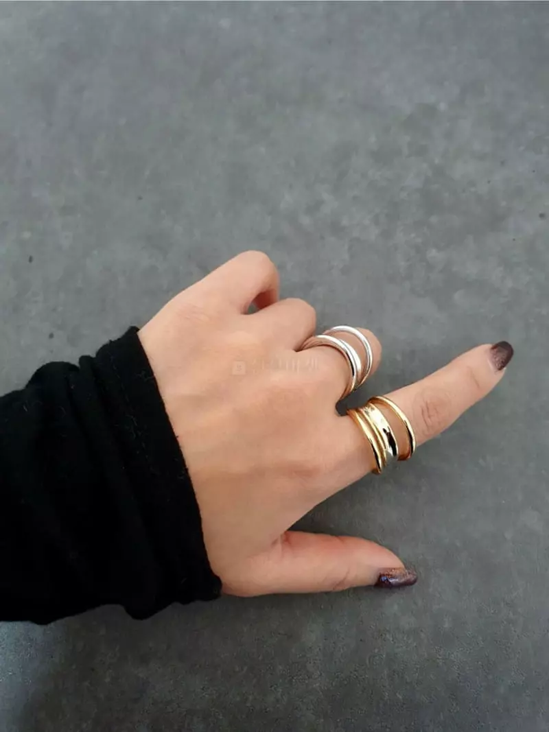 Blancchouette - Korean Women Fashion - #womensfashion - Tiffany 2 Ring - 2