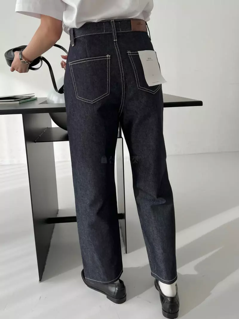 Bold - Korean Women Fashion - #momslook - Non-fade Jeans - 2