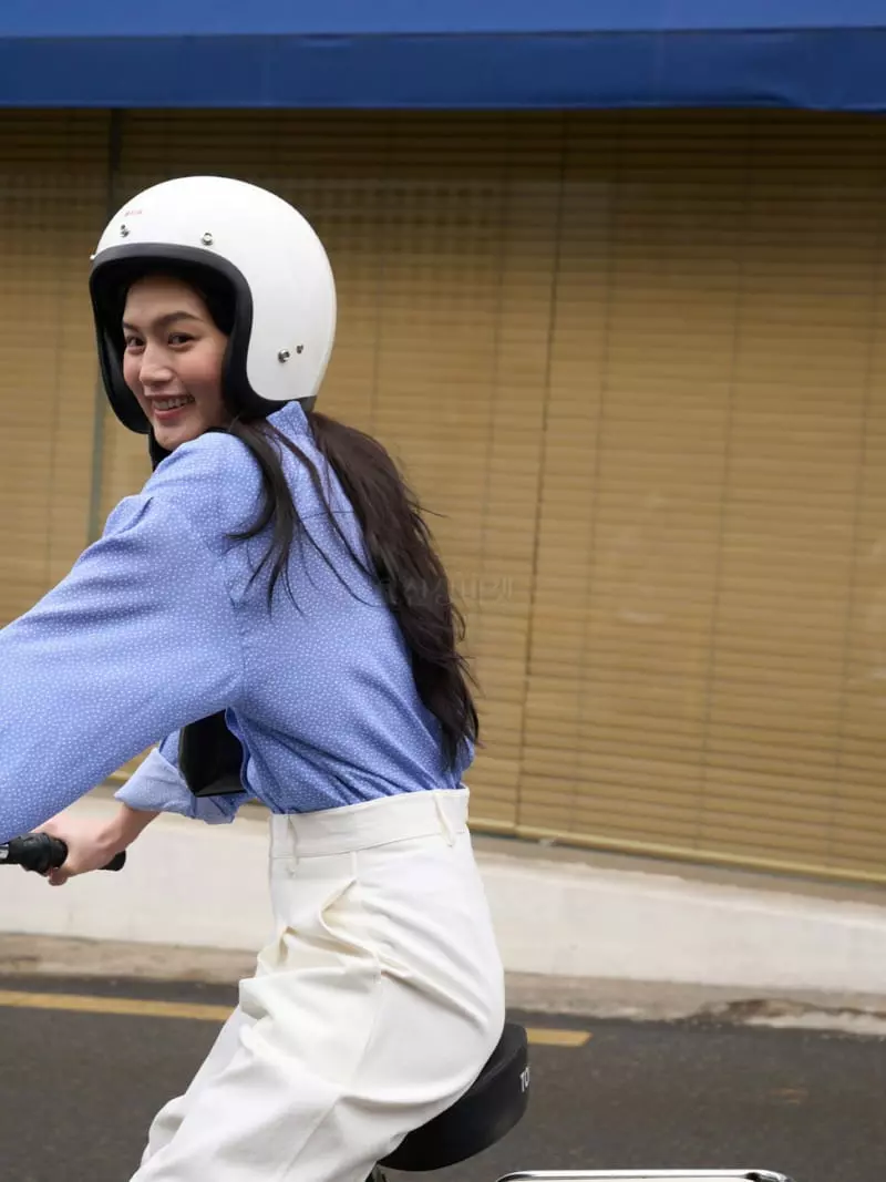 Bold - Korean Women Fashion - #momslook - Heart Blouse