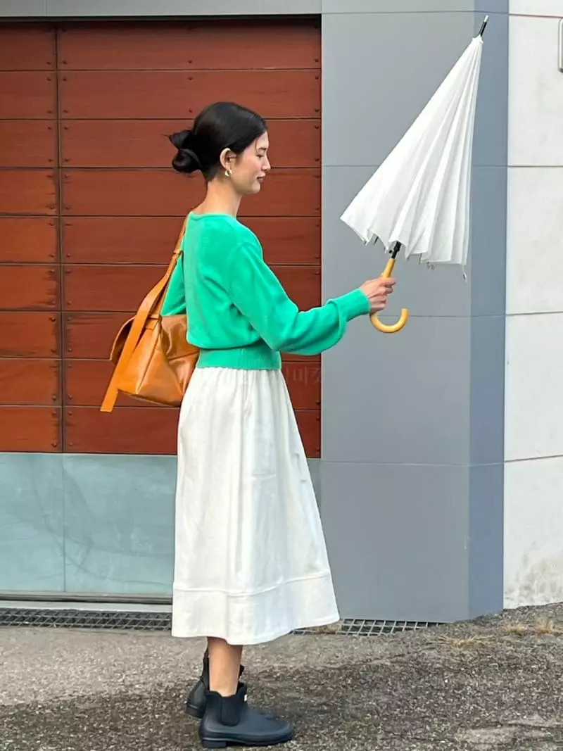 Bold - Korean Women Fashion - #momslook - Former Knit Tee