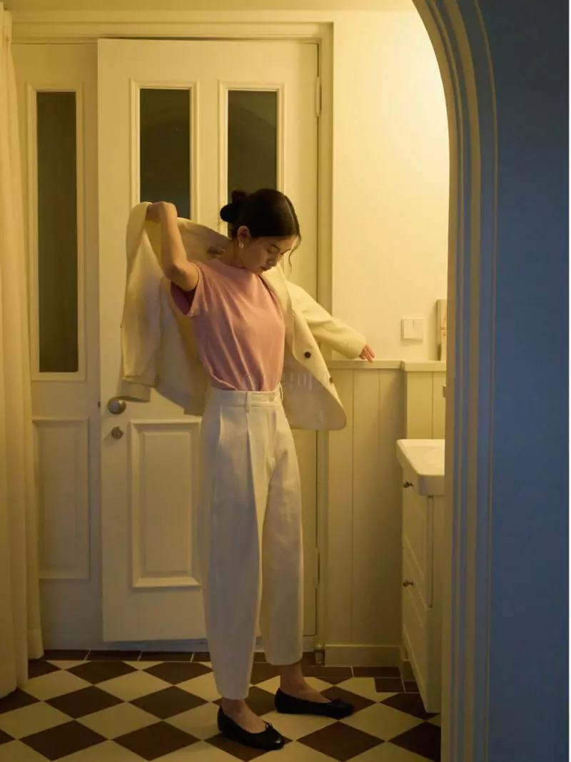 Bold - Korean Women Fashion - #momslook - Oxford Pants - 2