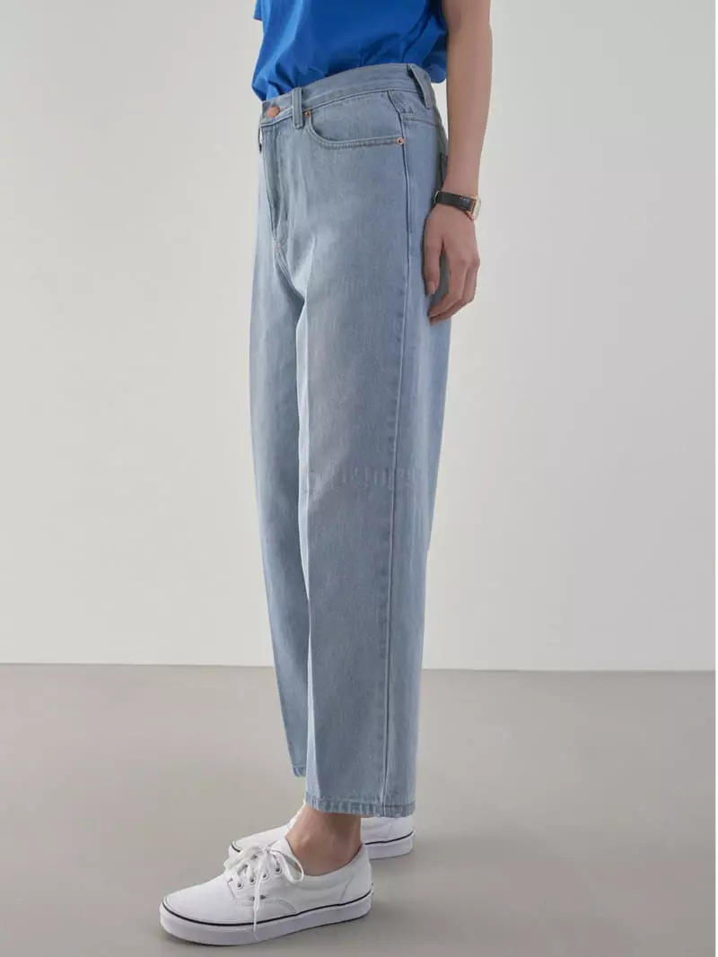 Bold - Korean Women Fashion - #momslook - 512 Crop Straight Jeans - 3