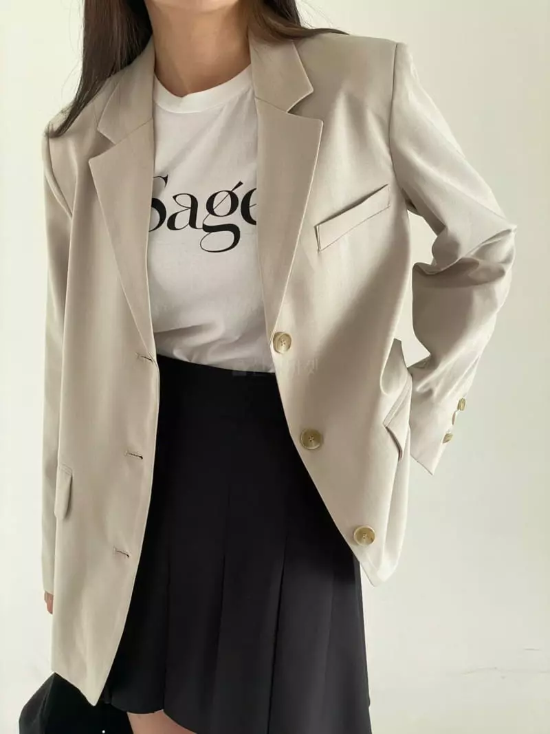 Bold - Korean Women Fashion - #thelittlethings - Three Button Jacket - 4