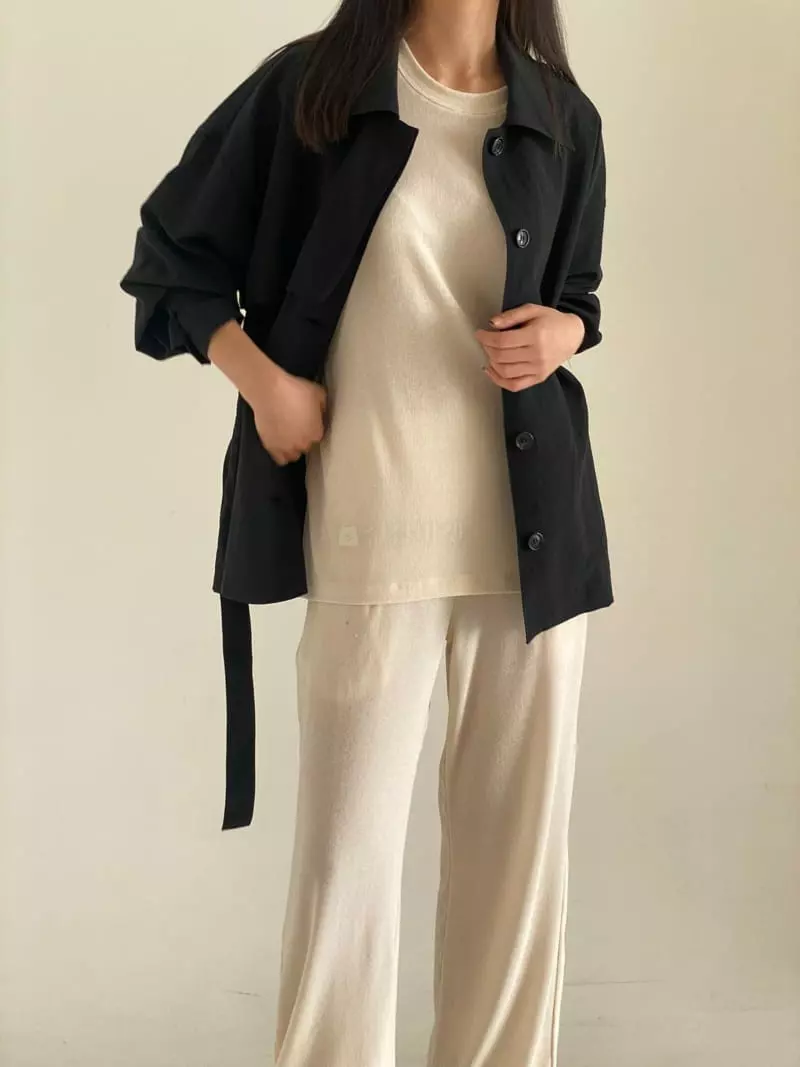Bold - Korean Women Fashion - #momslook - New Half Trench Coat