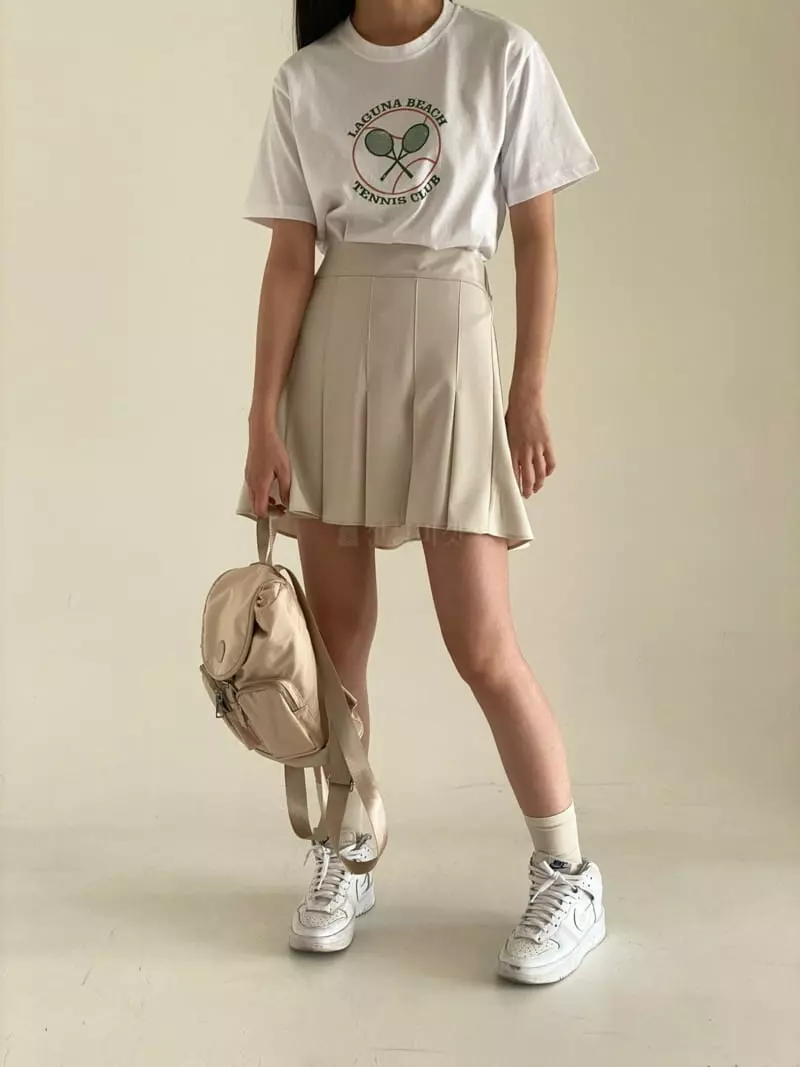 Bold - Korean Women Fashion - #momslook - Tennis Tee - 2