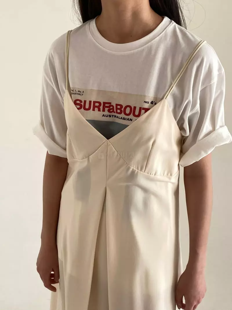 Bold - Korean Women Fashion - #momslook - Surfer Tee - 3