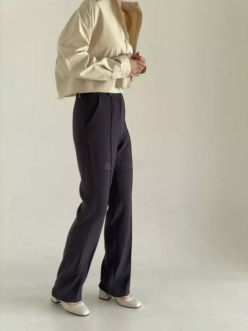 Bold - Korean Women Fashion - #momslook - Pintuck Pants - 2