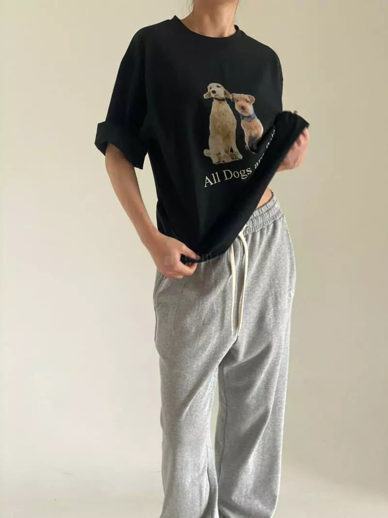 Bold - Korean Women Fashion - #pursuepretty - Puppy Tee - 4
