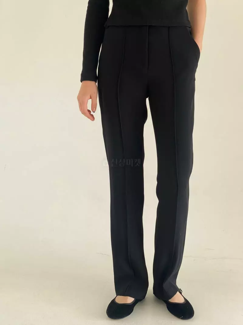 Bold - Korean Women Fashion - #restrostyle - Pintuck Pants - 2