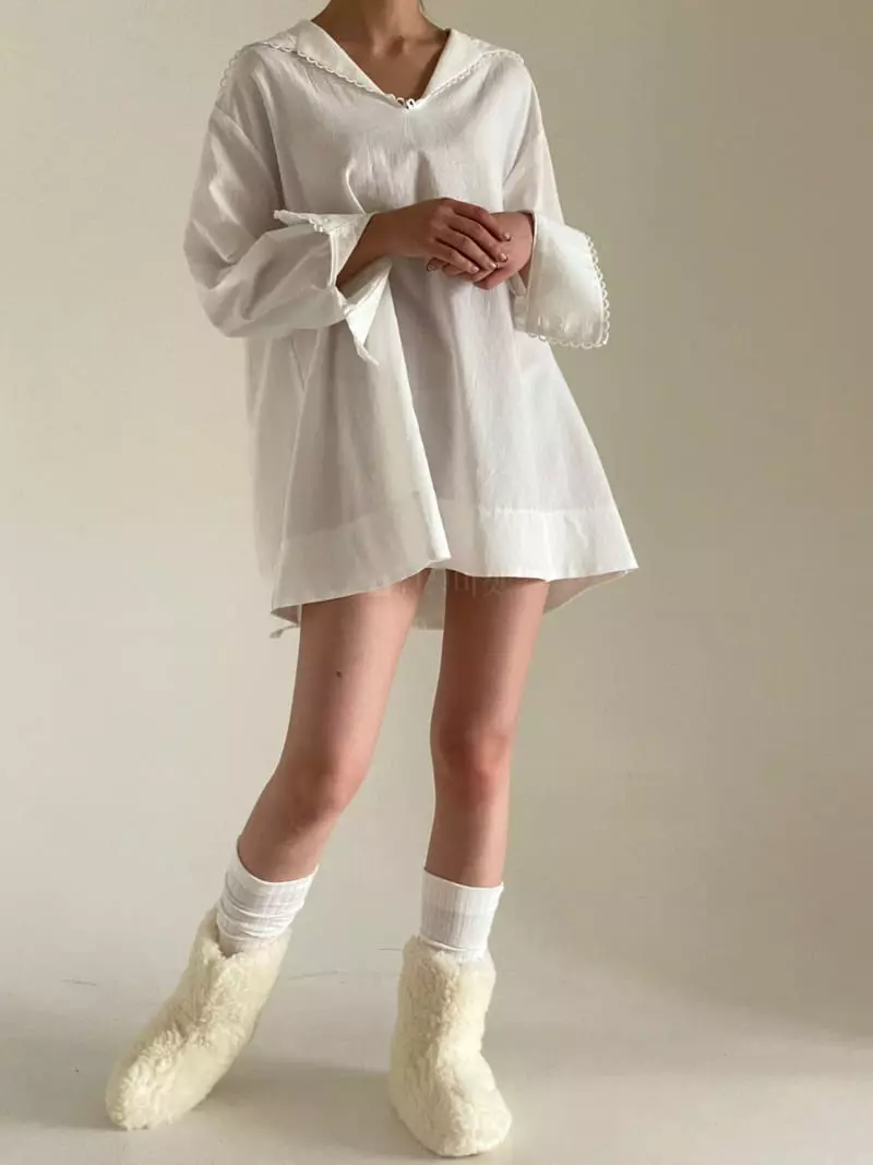 Bold - Korean Women Fashion - #romanticstyle - Fria Lace One-piece