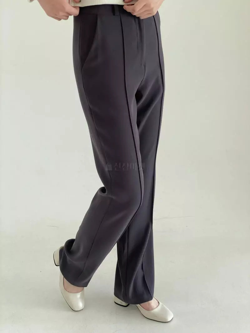 Bold - Korean Women Fashion - #romanticstyle - Pintuck Pants - 3