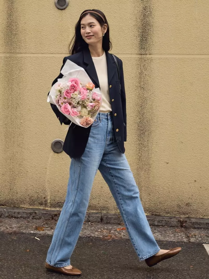 Bold - Korean Women Fashion - #shopsmall - 510 Recycles Jeans - 3