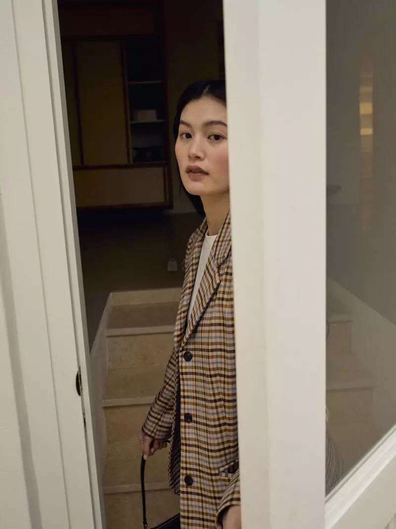 Bold - Korean Women Fashion - #thatsdarling - Single Check Jacket - 3