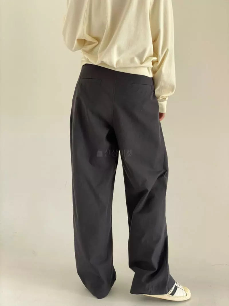 Bold - Korean Women Fashion - #shopsmall - Miu Wide Pants - 4