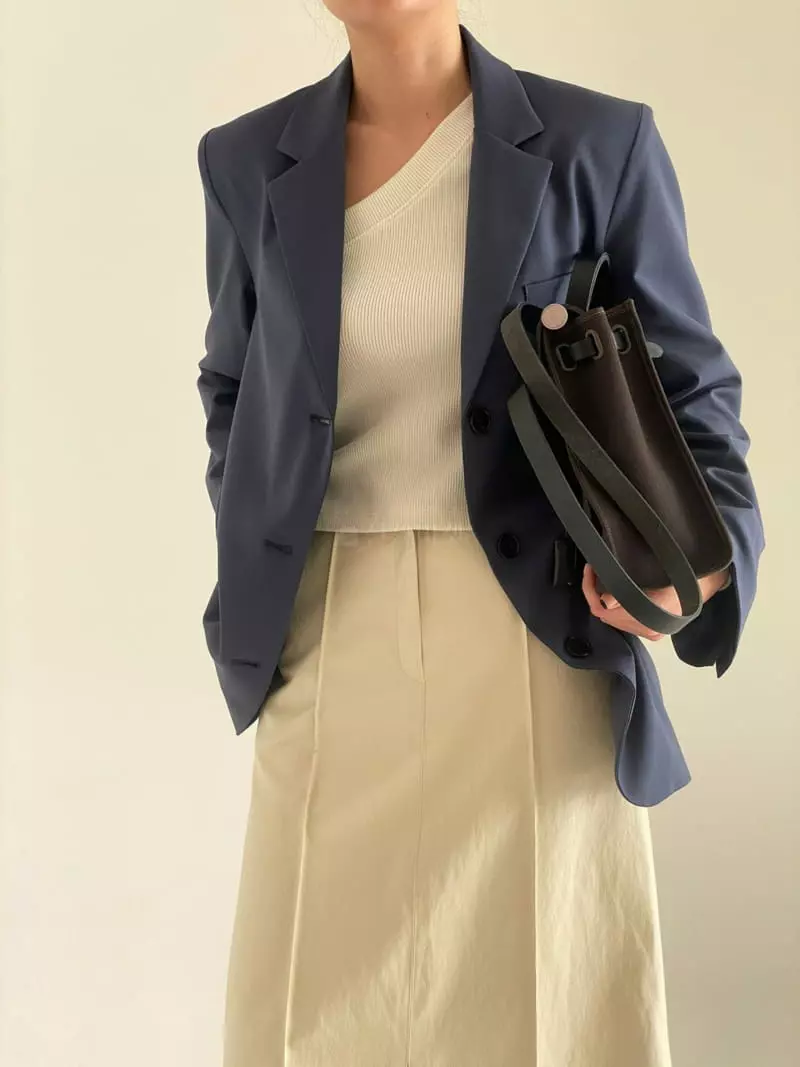 Bold - Korean Women Fashion - #thatsdarling - Three Button Jacket - 2