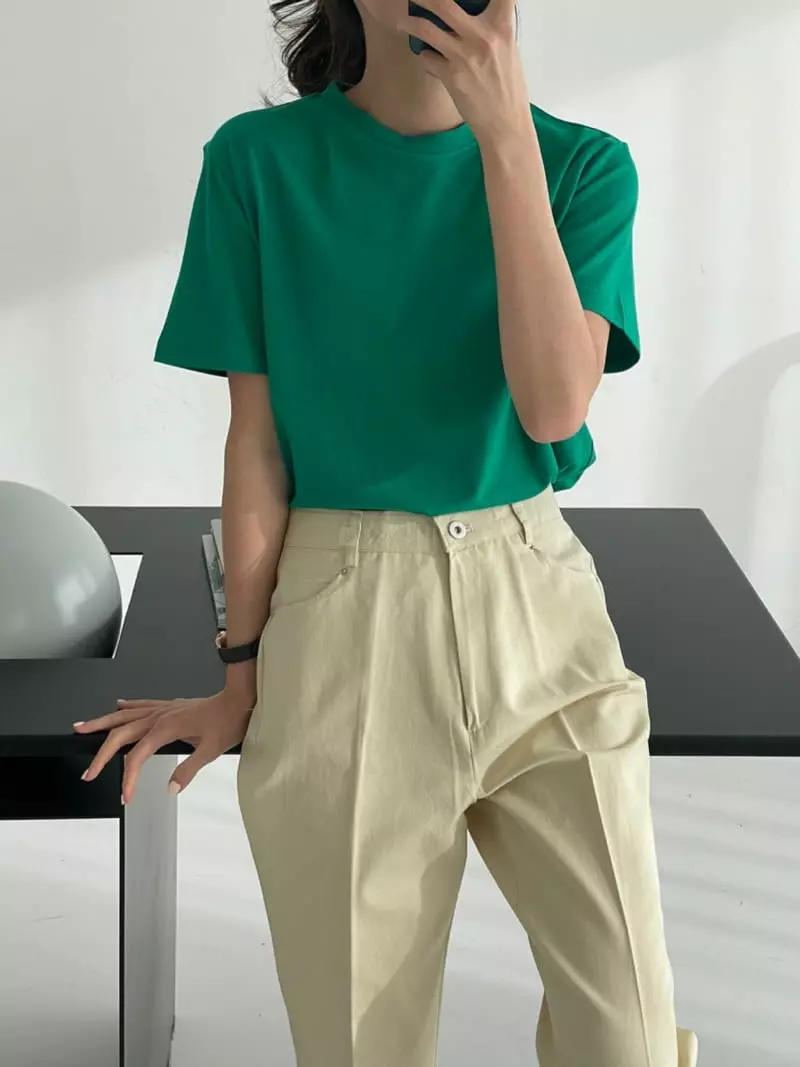 Bold - Korean Women Fashion - #thelittlethings - Basic Tee - 2