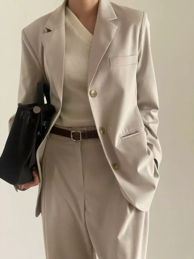 Bold - Korean Women Fashion - #thelittlethings - Three Button Jacket - 3