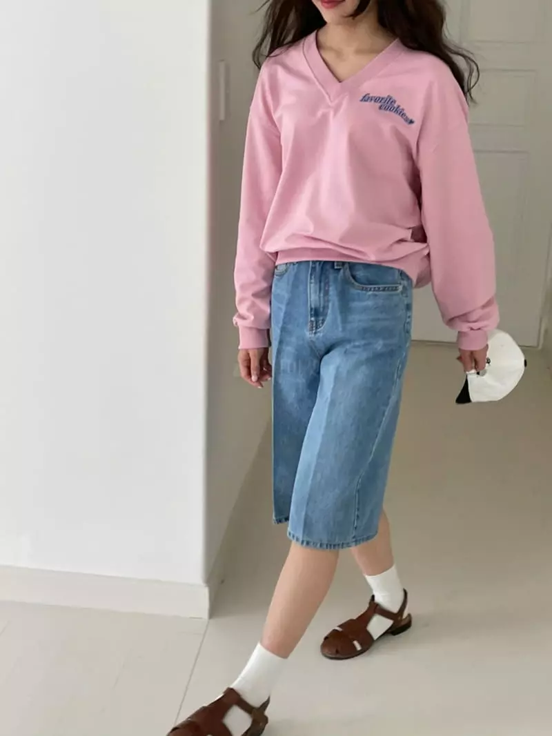 Bold - Korean Women Fashion - #womensfashion - Cookie Sweatshirt - 2