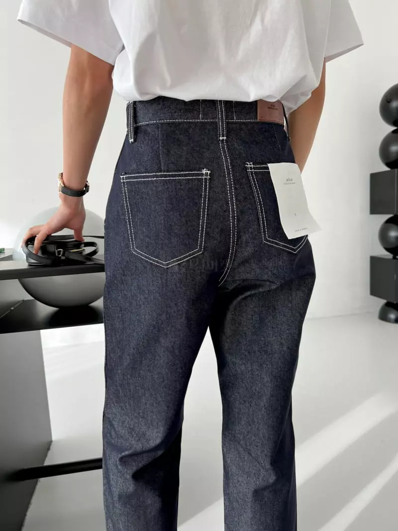 Bold - Korean Women Fashion - #momslook - Non-fade Jeans - 4