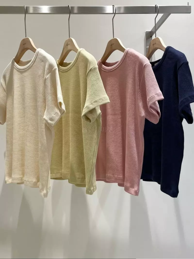 Bold - Korean Women Fashion - #womensfashion - Waffle Tee - 2