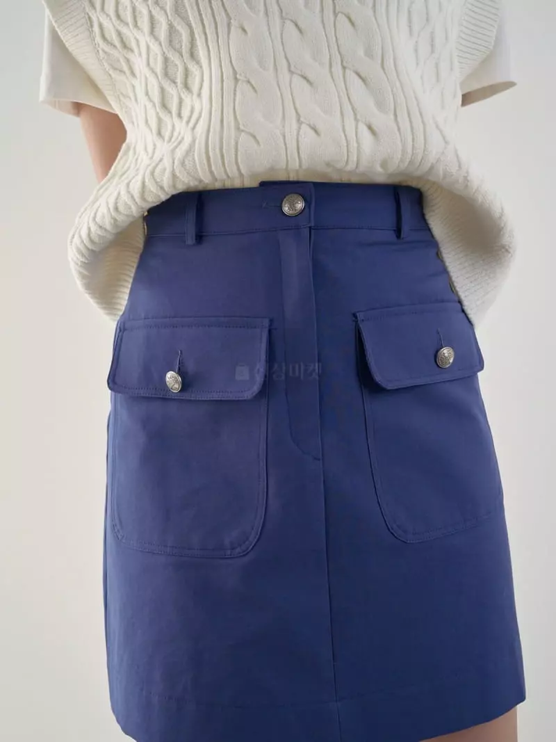 Bold - Korean Women Fashion - #womensfashion - Cotton Mini Skirt