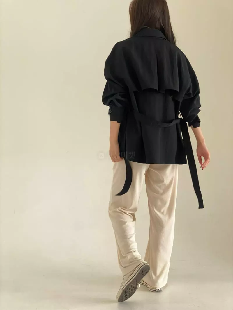 Bold - Korean Women Fashion - #womensfashion - New Half Trench Coat - 2