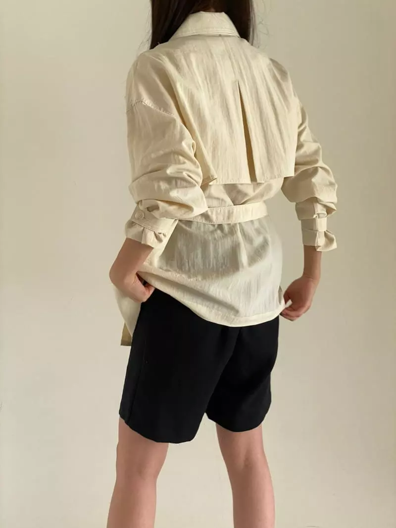 Bold - Korean Women Fashion - #momslook - New Half Trench Coat - 4