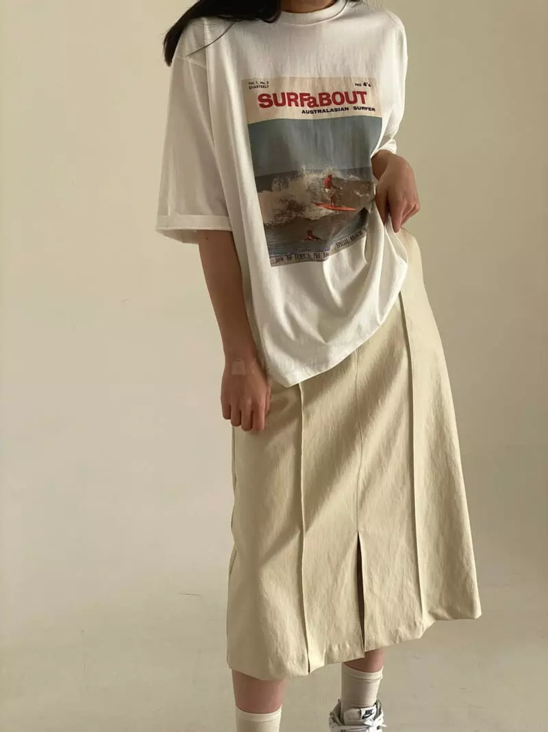 Bold - Korean Women Fashion - #womensfashion - Surfer Tee - 2