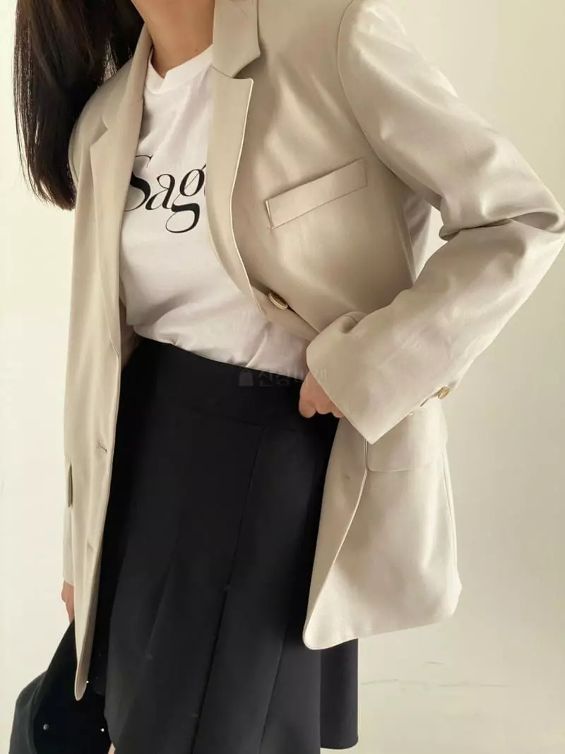 Bold - Korean Women Fashion - #womensfashion - Sage Tee - 2