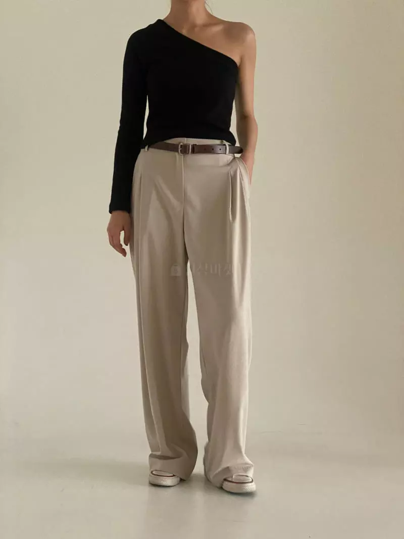 Bold - Korean Women Fashion - #womensfashion - Long Wide Pants