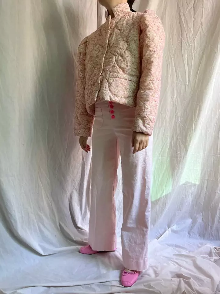 Bon Bon Butik - Korean Children Fashion - #todddlerfashion - Souffle Crop Jacket - 12