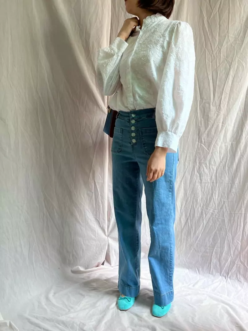 Bon Bon Butik - Korean Women Fashion - #momslook - Mom Rose Blouse