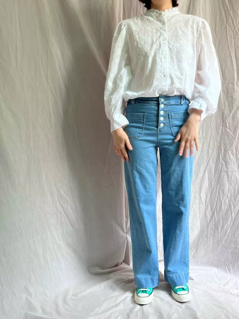 Bon Bon Butik - Korean Women Fashion - #momslook - Mom Rose Blouse - 11