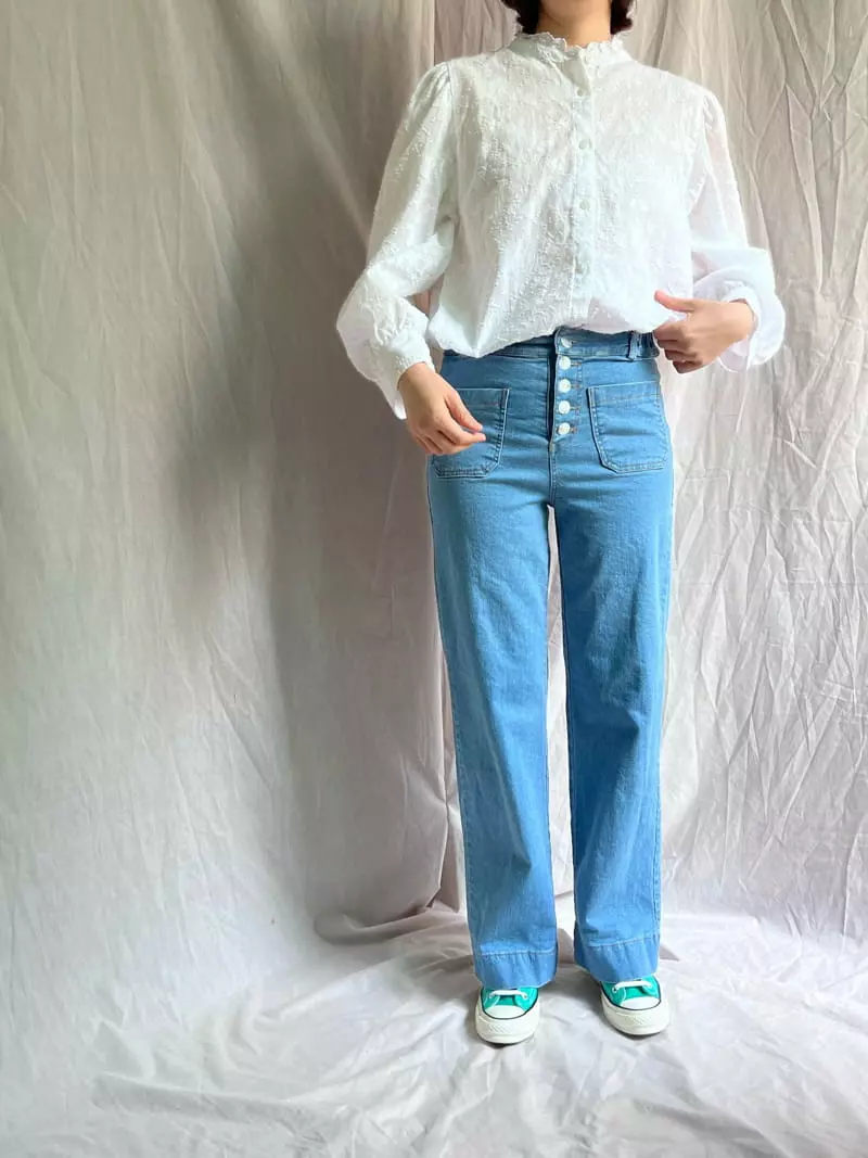 Bon Bon Butik - Korean Women Fashion - #romanticstyle - Mom Rose Blouse - 7