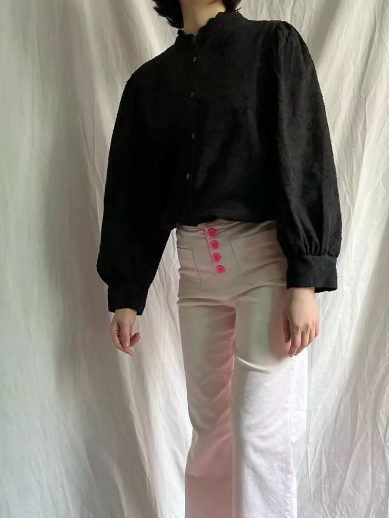 Bon Bon Butik - Korean Women Fashion - #shopsmall - Mom Rose Blouse - 8