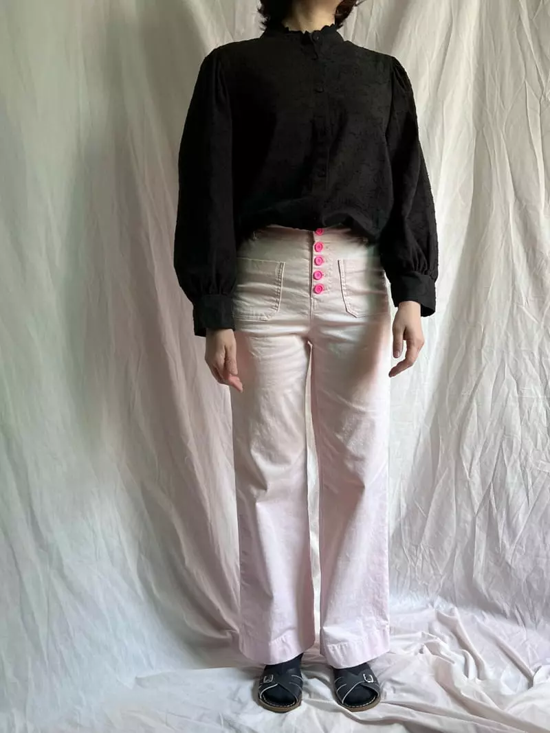 Bon Bon Butik - Korean Women Fashion - #vintageinspired - Mom Rose Blouse - 3