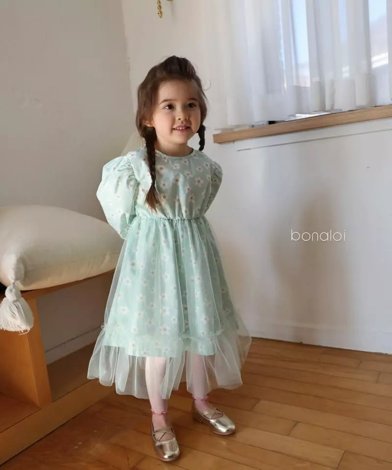 Bonaloi - Korean Children Fashion - #childrensboutique - Gubera One-piece - 11