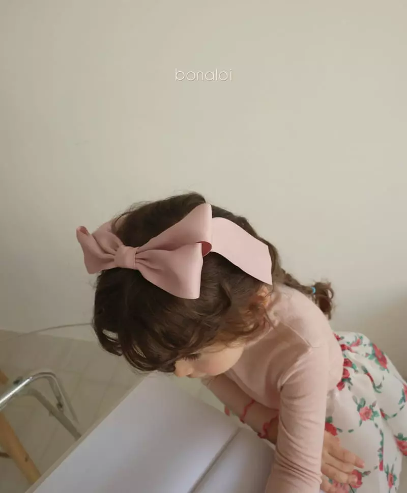 Bonaloi - Korean Children Fashion - #childrensboutique - Big Ribbon Hairpin - 7