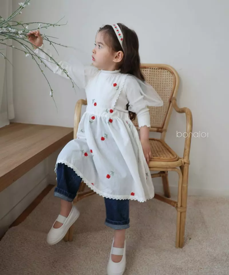 Bonaloi - Korean Children Fashion - #kidsstore - Fansy One-piece - 9