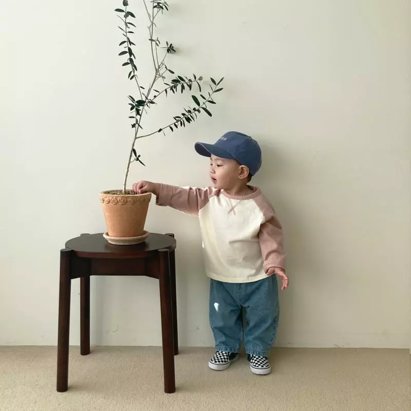 Bonito - Korean Baby Fashion - #babyfever - Raglan Tee - 2