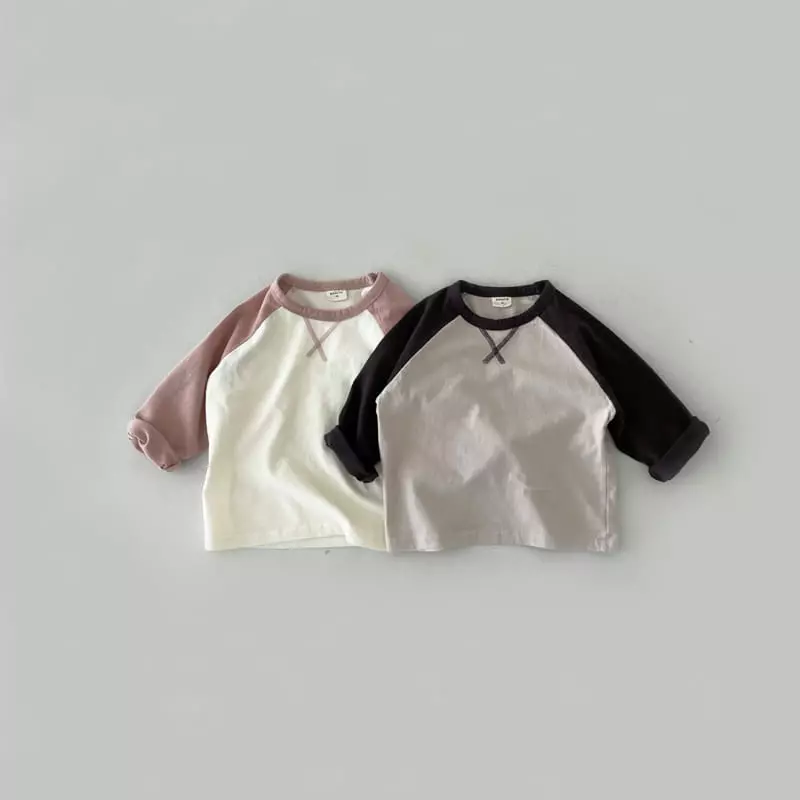 Bonito - Korean Baby Fashion - #babyootd - Raglan Tee - 6