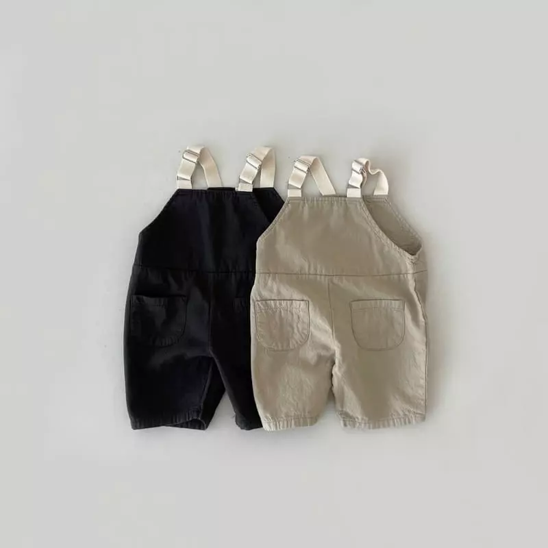 Bonito - Korean Children Fashion - #magicofchildhood - Tape Dungarees Pahnts - 7