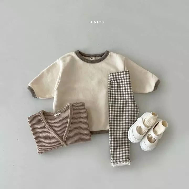 Bonito - Korean Children Fashion - #magicofchildhood - Kid Waffle Cardigan - 3