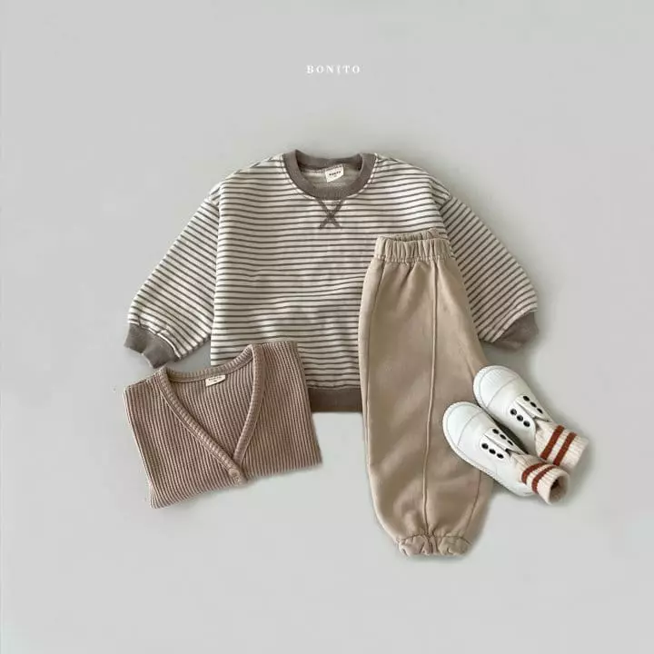Bonito - Korean Children Fashion - #todddlerfashion - Kid Waffle Cardigan - 6