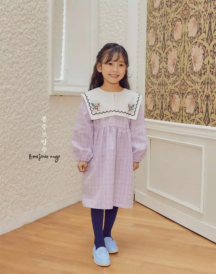 Bonjour Ange - Korean Children Fashion - #childofig - Cozy One-piece - 5